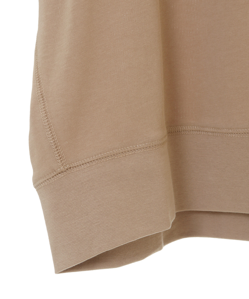 SOFFITTO（ソフィット）の「ひんやり着心地良いドルマンTシャツ(取り扱い店舗限定)（Tシャツ/カットソー・レディース・チャコールグレー/オフホワイト/キャメル/ブラック・FREE）」の8枚目の写真