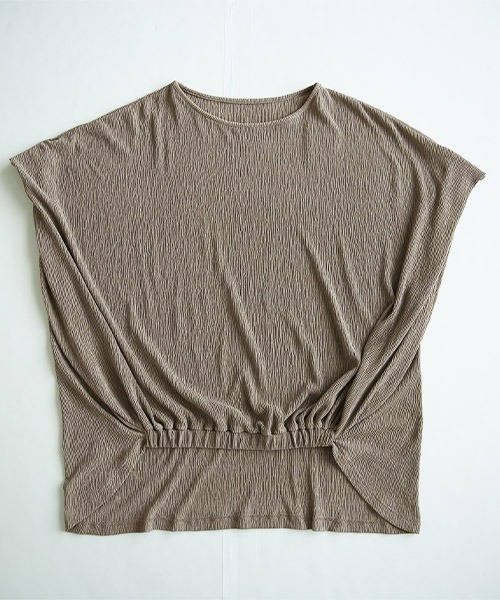 and it_（アンドイット）の「セルフカット楊柳セットアップ（セットアップ・レディース・ブラック/モカ/ラベンダー・M/L）」の11枚目の写真