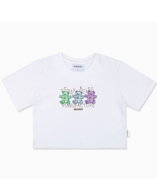 A‘gem 9（エージェムナイン）の「A'GEM/9 × .kom『ambler/エムブラー』3カラークマ TEE 半袖カットソー（Tシャツ/カットソー・メンズ・ホワイト/ブラック・M/S）」の8枚目の写真