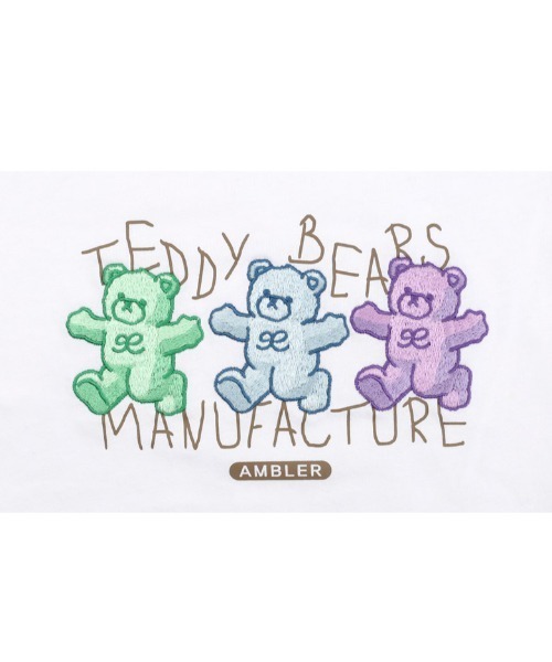 A‘gem 9（エージェムナイン）の「A'GEM/9 × .kom『ambler/エムブラー』3カラークマ TEE 半袖カットソー（Tシャツ/カットソー・メンズ・ホワイト/ブラック・M/S）」の10枚目の写真