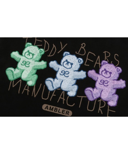 A‘gem 9（エージェムナイン）の「A'GEM/9 × .kom『ambler/エムブラー』3カラークマ TEE 半袖カットソー（Tシャツ/カットソー・メンズ・ホワイト/ブラック・M/S）」の12枚目の写真