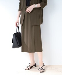 INDIVI | 【洗える/SETUP可能】Iラインスカート(スカート)