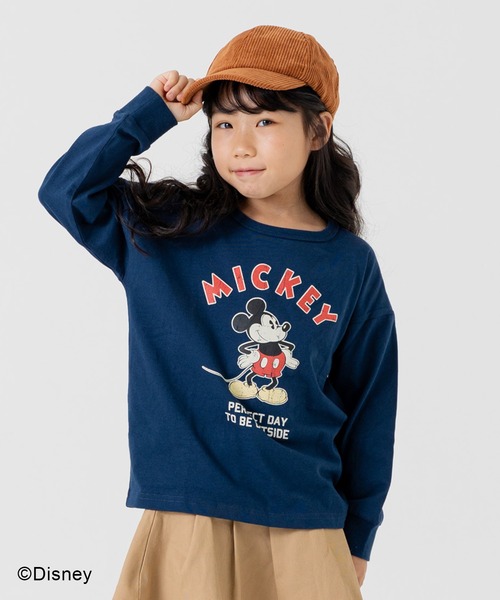 JAM & LINK（ジャムアンドリンク）の「ミッキーマウス / 長袖Tシャツ（Tシャツ/カットソー・キッズ・A/B/C/F/D/E・120cm/130cm/140cm/80ｃｍ/100cm/110cm/90cm）」の4枚目の写真