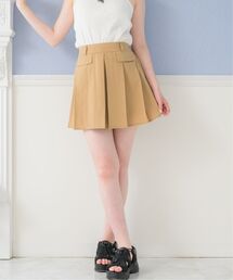 ems excite | フラップ付きプリーツミニSK(スカート)