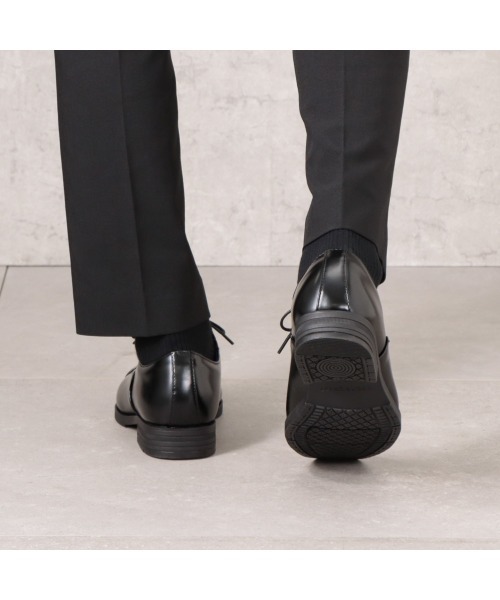 CEDAR CREST（セダークレスト ）の「【CEDAR CREST】幅広撥水ビジネスシューズ（ドレスシューズ・メンズ・ライトブラウン/ブラック・26.5cm/25.0cm/27.0cm/24.5cm/25.5cm/27.5cm/26.0cm/28.0cm）」の10枚目の写真