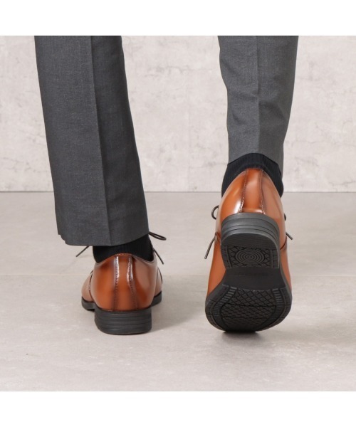 CEDAR CREST（セダークレスト ）の「【CEDAR CREST】幅広撥水ビジネスシューズ（ドレスシューズ・メンズ・ライトブラウン/ブラック・26.5cm/25.0cm/27.0cm/24.5cm/25.5cm/27.5cm/26.0cm/28.0cm）」の17枚目の写真