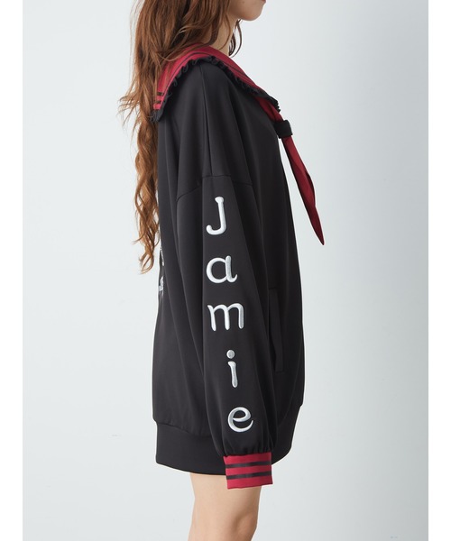 Jamieファイヤー特攻服パーカー - Jamie エーエヌケー