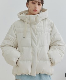 VIS | 【撥水】【GREEN DOWN】フード付きオーバーサイズダウンジャケット(ダウンジャケット/コート)