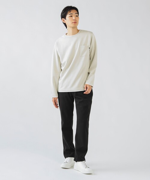 フェイクスエード クルーネック ロングスリーブ Tシャツ（Tシャツ/カットソー）｜BEAMS HEART（ビームスハート）