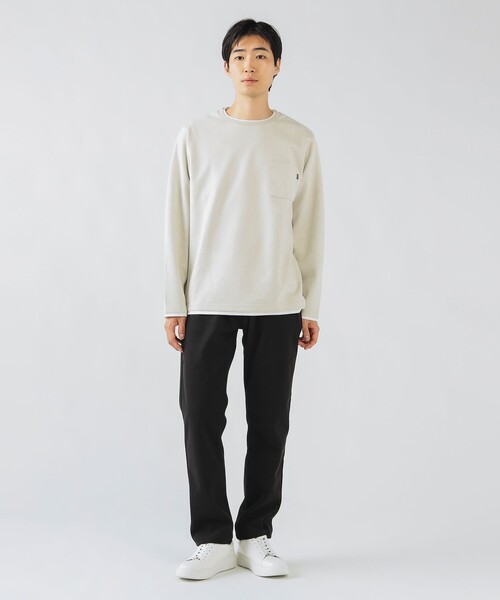 フェイクスエード クルーネック ロングスリーブ Tシャツ（Tシャツ/カットソー）｜BEAMS HEART（ビームスハート）