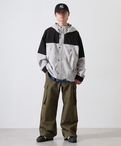 【セール】SUGGESTION ナチュラルストレッチ切替えマウンテンパーカー（マウンテンパーカー）｜SUGGESTION（サジェッション）