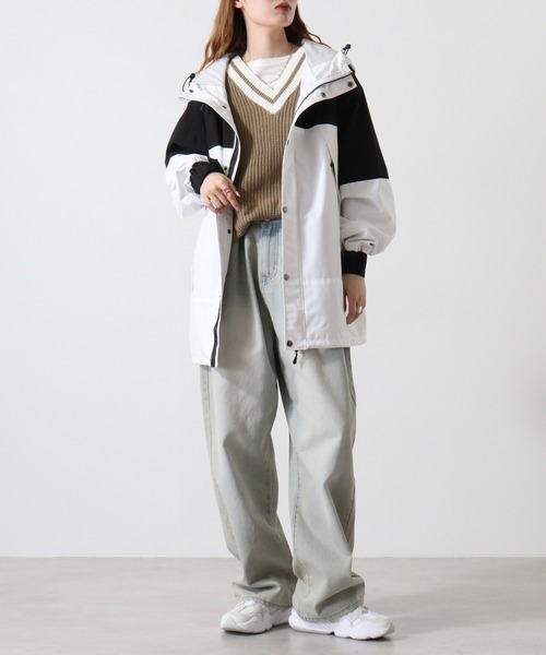 【セール】SUGGESTION ナチュラルストレッチ切替えマウンテンパーカー（マウンテンパーカー）｜SUGGESTION（サジェッション）