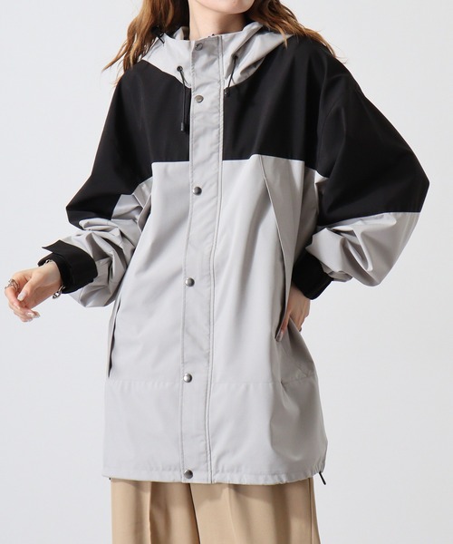 【セール】SUGGESTION ナチュラルストレッチ切替えマウンテンパーカー（マウンテンパーカー）｜SUGGESTION（サジェッション）