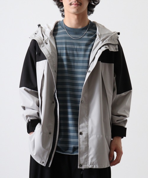 【セール】SUGGESTION ナチュラルストレッチ切替えマウンテンパーカー（マウンテンパーカー）｜SUGGESTION（サジェッション）