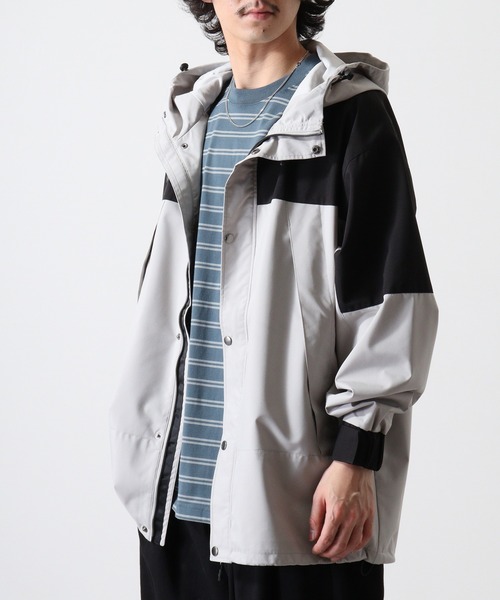 【セール】SUGGESTION ナチュラルストレッチ切替えマウンテンパーカー（マウンテンパーカー）｜SUGGESTION（サジェッション）