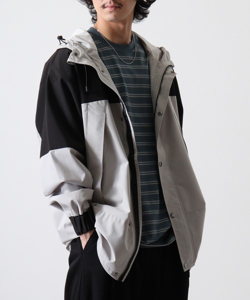 【セール】SUGGESTION ナチュラルストレッチ切替えマウンテンパーカー（マウンテンパーカー）｜SUGGESTION（サジェッション）