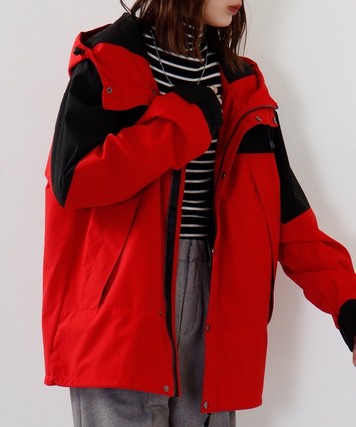 【セール】SUGGESTION ナチュラルストレッチ切替えマウンテンパーカー（マウンテンパーカー）｜SUGGESTION（サジェッション）