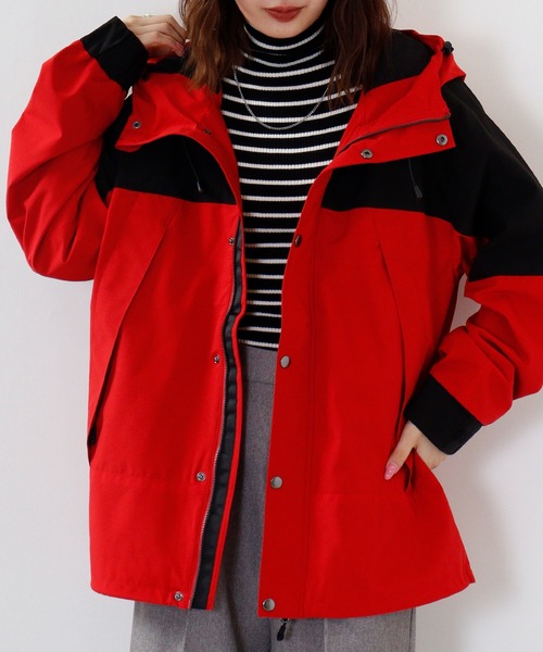 【セール】SUGGESTION ナチュラルストレッチ切替えマウンテンパーカー（マウンテンパーカー）｜SUGGESTION（サジェッション）