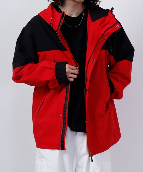 【セール】SUGGESTION ナチュラルストレッチ切替えマウンテンパーカー（マウンテンパーカー）｜SUGGESTION（サジェッション）