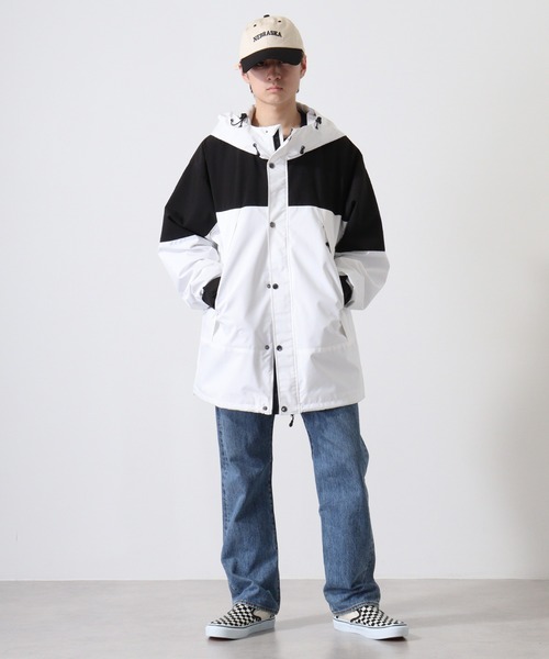 【セール】SUGGESTION ナチュラルストレッチ切替えマウンテンパーカー（マウンテンパーカー）｜SUGGESTION（サジェッション）