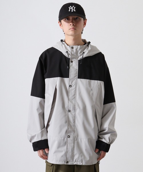 【セール】SUGGESTION ナチュラルストレッチ切替えマウンテンパーカー（マウンテンパーカー）｜SUGGESTION（サジェッション）