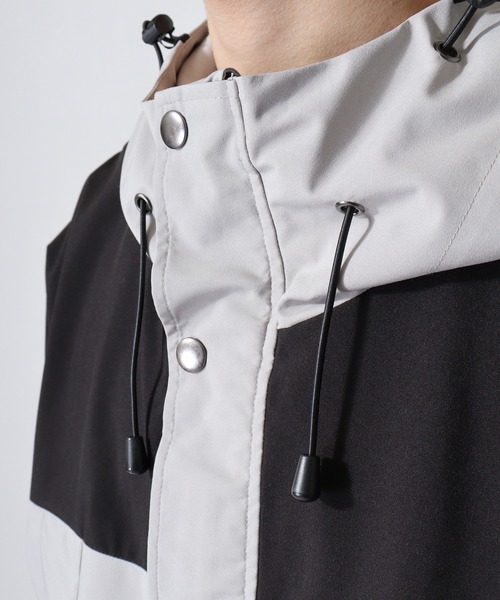 【セール】SUGGESTION ナチュラルストレッチ切替えマウンテンパーカー（マウンテンパーカー）｜SUGGESTION（サジェッション）