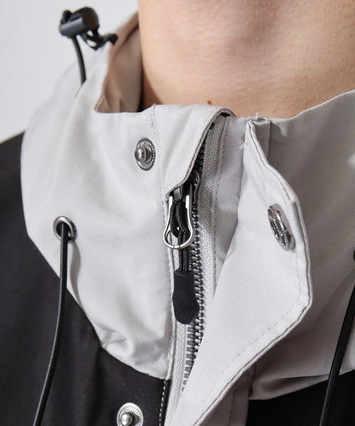 【セール】SUGGESTION ナチュラルストレッチ切替えマウンテンパーカー（マウンテンパーカー）｜SUGGESTION（サジェッション）