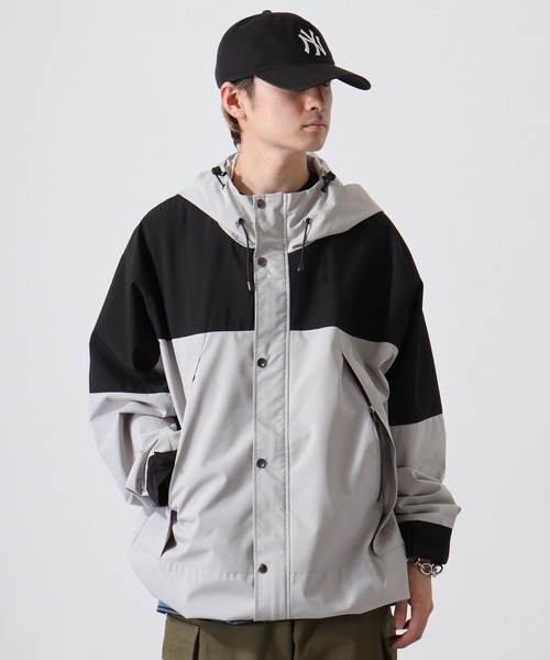 【セール】SUGGESTION ナチュラルストレッチ切替えマウンテンパーカー（マウンテンパーカー）｜SUGGESTION（サジェッション）