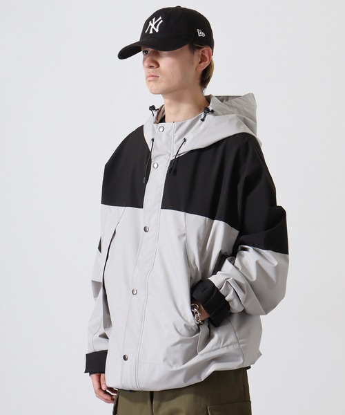 【セール】SUGGESTION ナチュラルストレッチ切替えマウンテンパーカー（マウンテンパーカー）｜SUGGESTION（サジェッション）