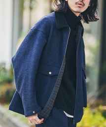 URBAN RESEARCH Sonny Label | ストレッチメルトンショートブルゾン(ブルゾン)