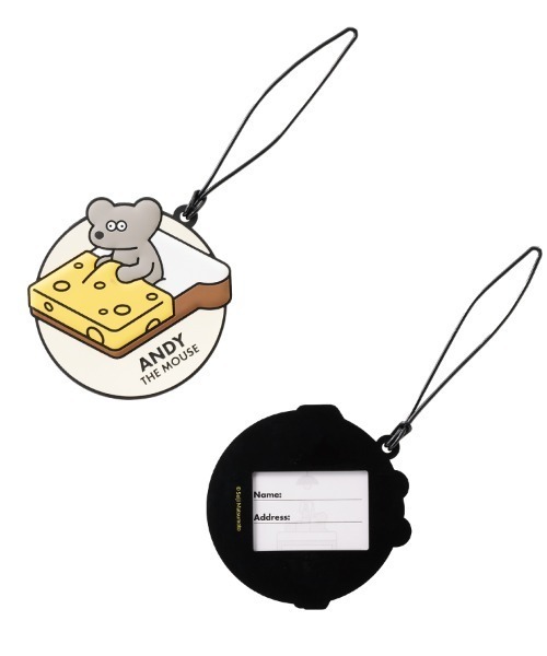 gowell/ねずみのANDYラゲッジタグ（トラベルグッズ）｜Andy