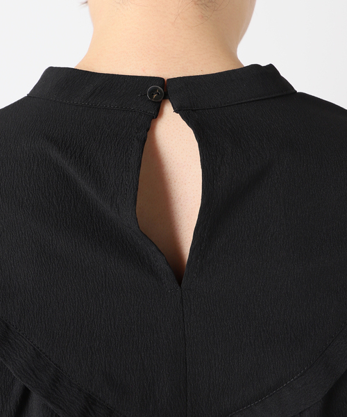 セール】【COMMRE / コムル】クロップド刺繍ブラウス（シャツ