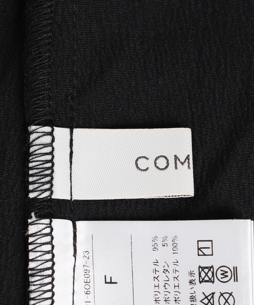 COMMRE（コムル）の「【COMMRE / コムル】クロップド刺繍ブラウス（シャツ/ブラウス・レディース・ブラック/アイボリー・FREE）」の18枚目の写真