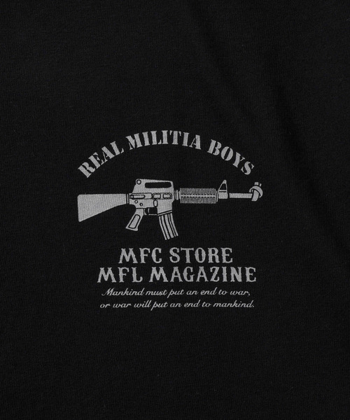 MFC STORE（エムエフシーストア）の「MFL x MFC STORE TIED GUN S/S TEE（Tシャツ/カットソー・メンズ・ブラック/ホワイト・L/M/XXL/XL/S）」の16枚目の写真
