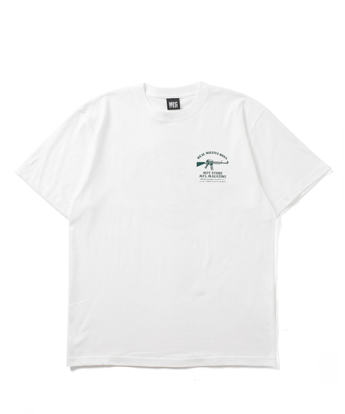 MFC STORE（エムエフシーストア）の「MFL x MFC STORE TIED GUN S/S TEE（Tシャツ/カットソー・メンズ・ブラック/ホワイト・L/M/XXL/XL/S）」の10枚目の写真