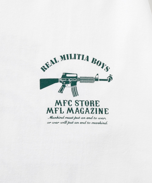 MFC STORE（エムエフシーストア）の「MFL x MFC STORE TIED GUN S/S TEE（Tシャツ/カットソー・メンズ・ブラック/ホワイト・L/M/XXL/XL/S）」の12枚目の写真