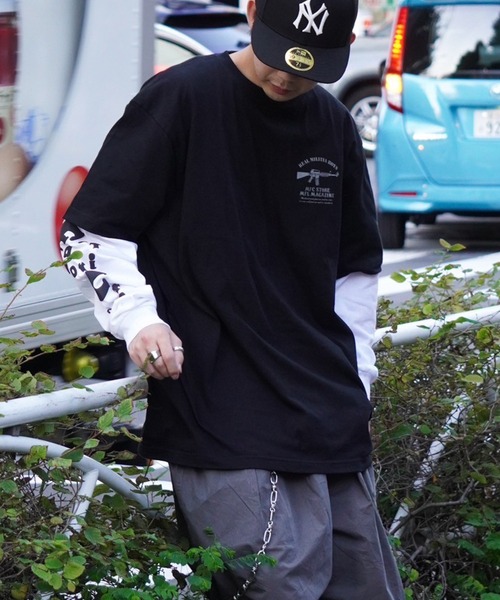 MFC STORE（エムエフシーストア）の「MFL x MFC STORE TIED GUN S/S TEE（Tシャツ/カットソー・メンズ・ブラック/ホワイト・L/M/XXL/XL/S）」の5枚目の写真