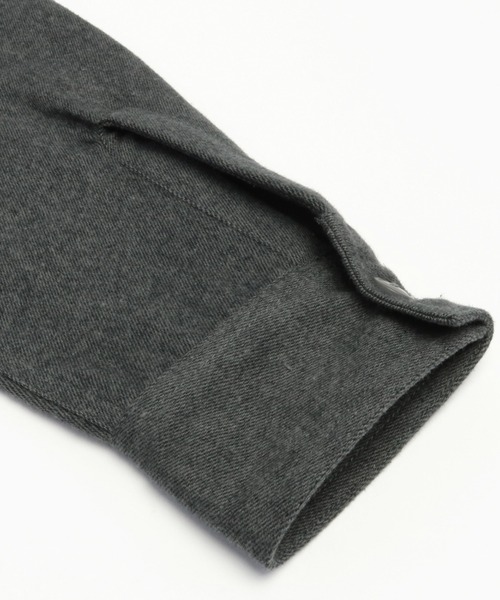 TOKYO SHIRTS（トウキョウシャツ）の「ヘビーウェイトネル長袖シャツ（シャツ/ブラウス・メンズ・チャコール・L/LL/M）」の4枚目の写真