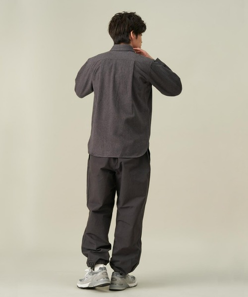 TOKYO SHIRTS（トウキョウシャツ）の「ヘビーウェイトネル長袖シャツ（シャツ/ブラウス・メンズ・チャコール・L/LL/M）」の9枚目の写真