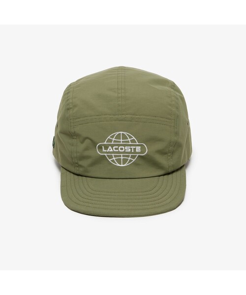 LACOSTE（ラコステ）の「グローブステッチジェットキャップ（キャップ・メンズ・ブラック/ダークグリーン・58cm）」の7枚目の写真