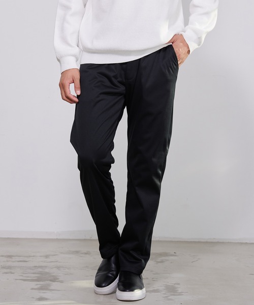 OUTDOOR PRODUCTS（アウトドアプロダクツ）の「『OUTDOOR/アウトドア』防風裏フリースクライミングパンツ（スラックス・メンズ・ブラック/ネイビー/ベージュ/グレー/オリーブ・L/LL/M）」の2枚目の写真