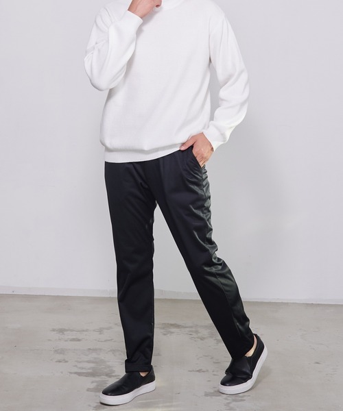 OUTDOOR PRODUCTS（アウトドアプロダクツ）の「『OUTDOOR/アウトドア』防風裏フリースクライミングパンツ（スラックス・メンズ・ブラック/ネイビー/ベージュ/グレー/オリーブ・L/LL/M）」の9枚目の写真