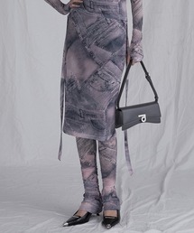 PRANK PROJECT | デニムプリントスカートレイヤードレギンス / Denim Printed Skirt Layered Leggings(スカート)