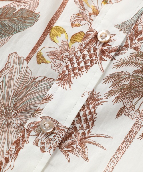 MEN'S BIGI(メンズビギ)の「LIBERTYタナローンプリントシャツ(シャツ/ブラウス・メンズ・ブルー系その他/ホワイト系その他/ネイビー・01/02/03/04)」の16枚目の写真