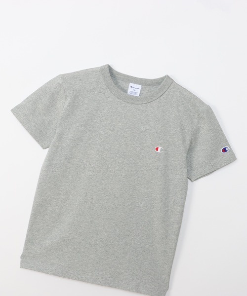 Champion（チャンピオン）の「【Champion/チャンピオン】キッズ ベーシック ショートスリーブTシャツ（Tシャツ/カットソー・キッズ・ネイビー/グリーン系その他/ゴールド/アクア/ブラック/オフホワイト/グレー/ピンク系1/ブルー系その他2/ブルー系その他3・110/120/130/140/150/160/100）」の19枚目の写真