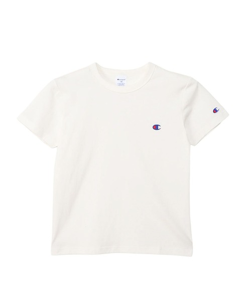 Champion（チャンピオン）の「【Champion/チャンピオン】キッズ ベーシック ショートスリーブTシャツ（Tシャツ/カットソー・キッズ・ネイビー/グリーン系その他/ゴールド/アクア/ブラック/オフホワイト/グレー/ピンク系1/ブルー系その他2/ブルー系その他3・110/120/130/140/150/160/100）」の11枚目の写真