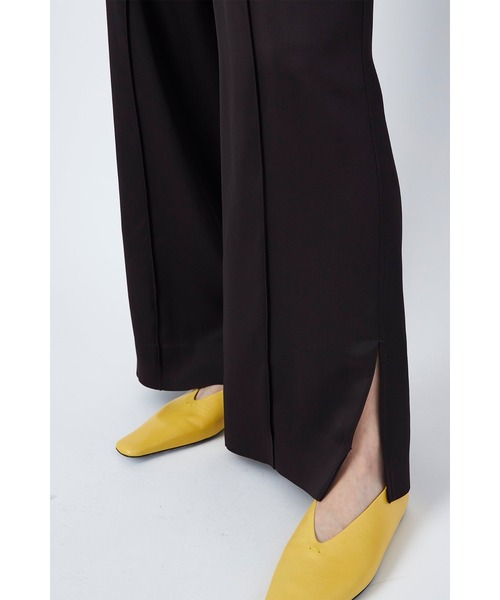 JIL SANDER（ジルサンダー）の「JIL SANDER　TROUSER 05 AW 30 FIT 2（その他パンツ・レディース・ライトイエロー/ダークブラウン・34/32）」の6枚目の写真