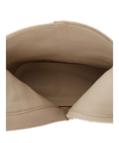 LILY BROWN(リリーブラウン)の「ウエスタンショートブーツ(ブーツ・レディース・オフホワイト/イエロー/ブラック・LARGE/SMALL/MEDIUM)」の9枚目の写真