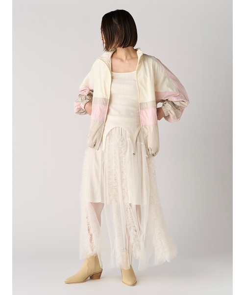 LILY BROWN(リリーブラウン)の「ウエスタンショートブーツ(ブーツ・レディース・オフホワイト/イエロー/ブラック・LARGE/SMALL/MEDIUM)」の11枚目の写真