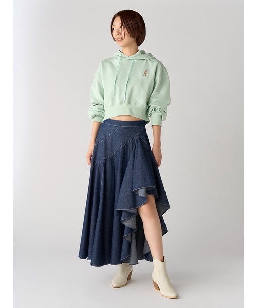 LILY BROWN(リリーブラウン)の「ウエスタンショートブーツ(ブーツ・レディース・オフホワイト/イエロー/ブラック・LARGE/SMALL/MEDIUM)」の12枚目の写真